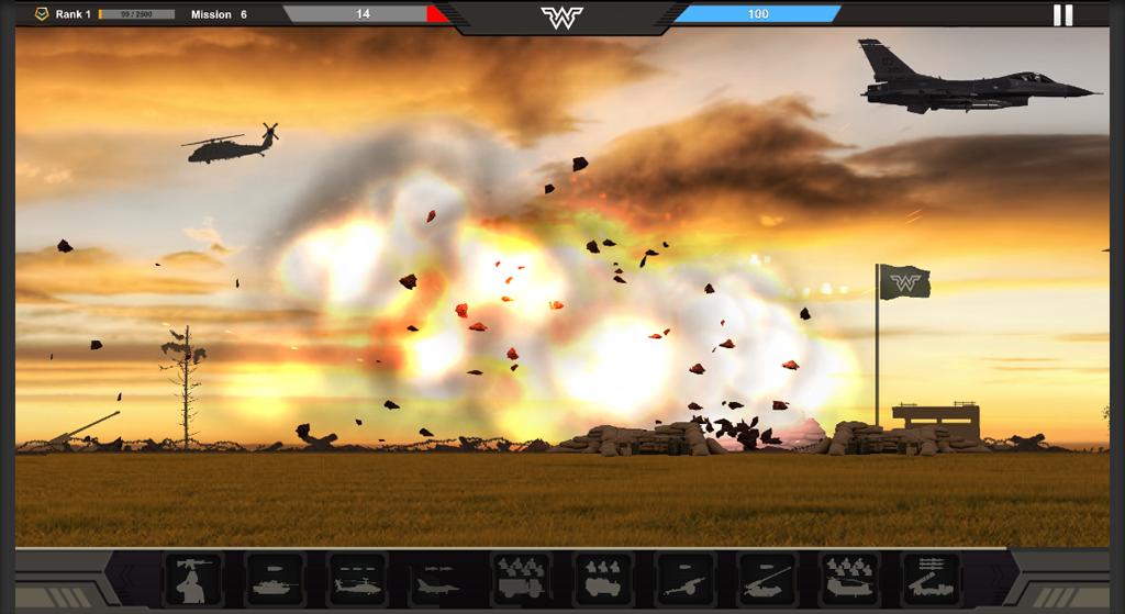 Warzone Commander 스크린샷 2