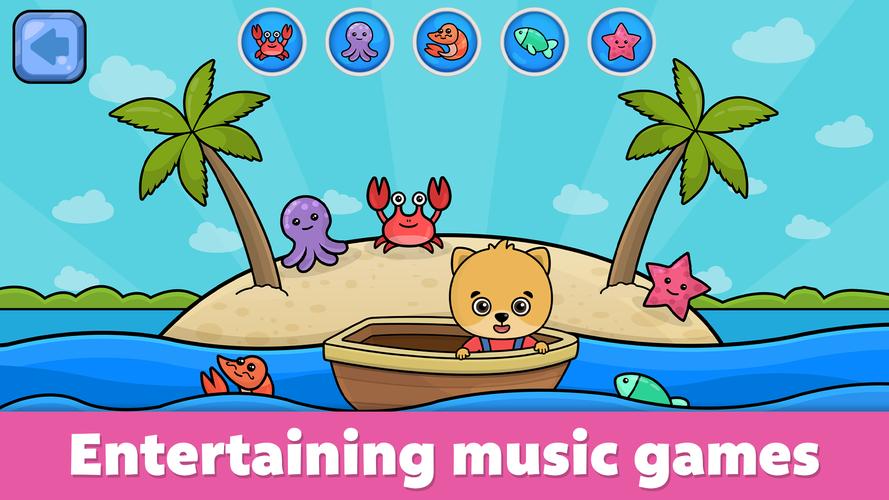 Baby Piano: Kids Music Games ဖန်သားပြင်ဓာတ်ပုံ 3