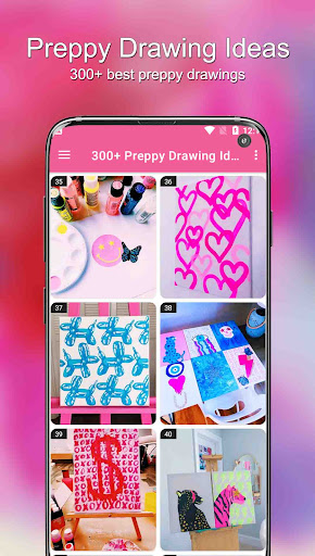 300+ Preppy Drawing Ideas应用截图第1张