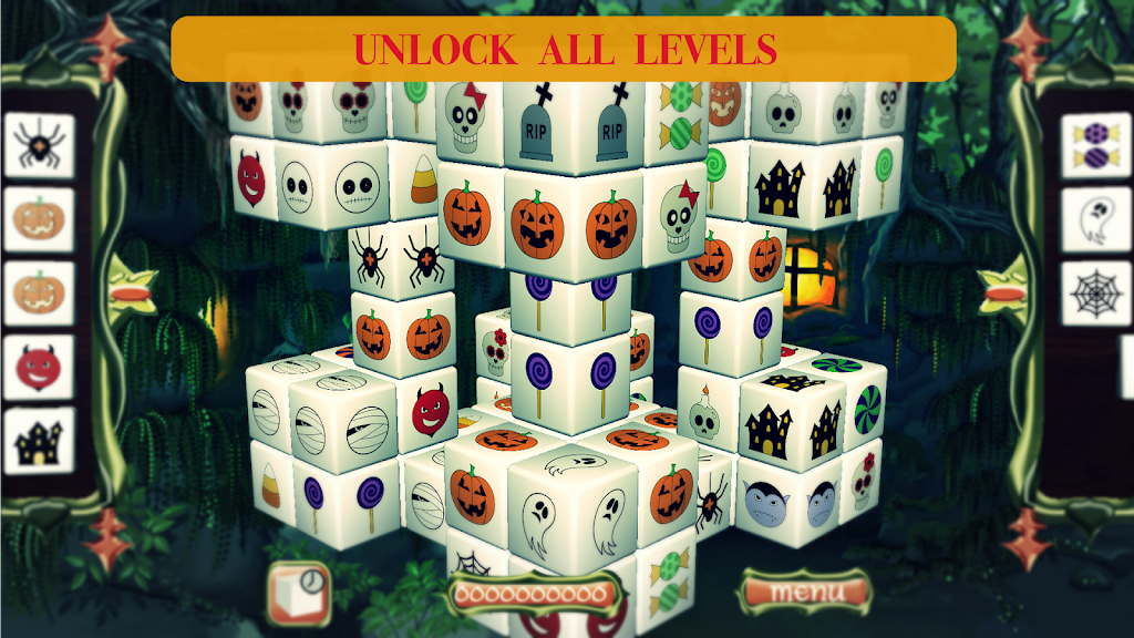 Fairy Mahjong Halloween Ảnh chụp màn hình 1