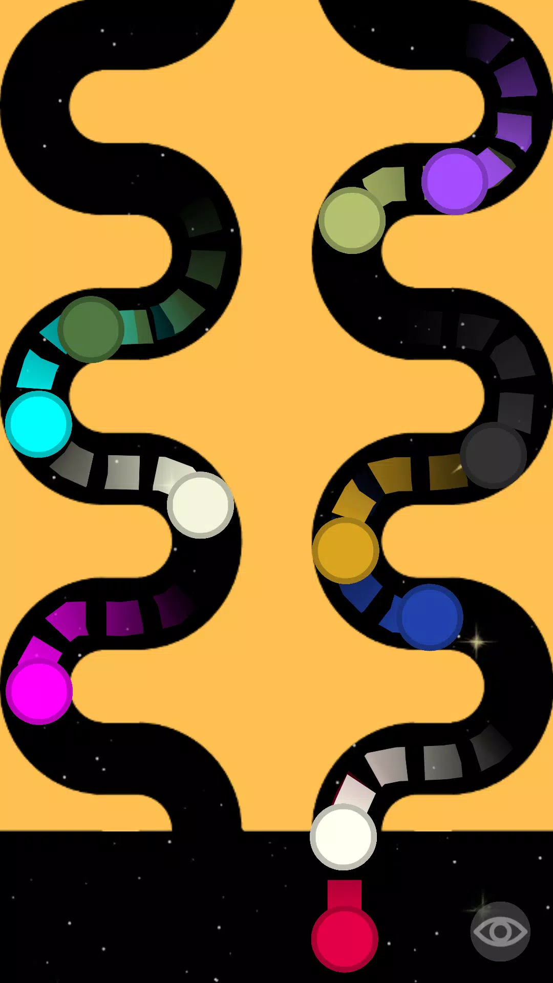 Simple Marble Race Captura de tela 2