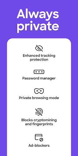 Firefox Fast & Private Browser Mod Schermafbeelding 0
