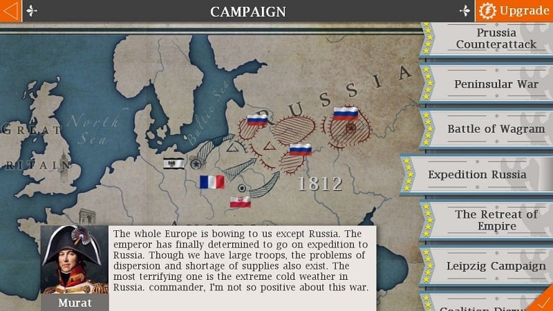 European War 4 : Napoleon Tangkapan skrin 2