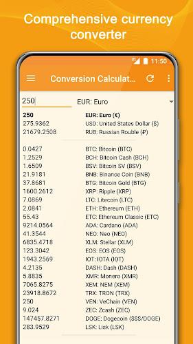 Unit Converter Captura de pantalla 0