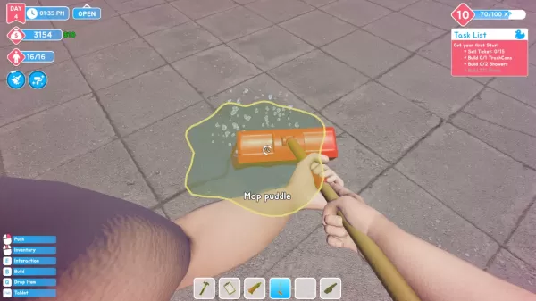 Waterpark Simulator building customization
