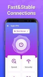 Geek VPN: Fast & Stable Proxy Скриншот 0