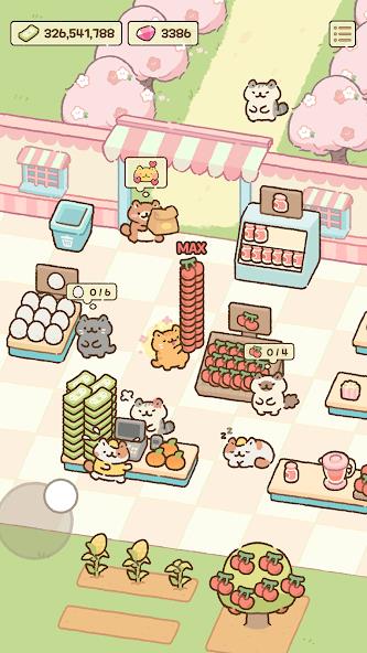 Cat Mart: Cute Grocery Shop Mod 스크린샷 0