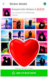 Romantic Stickers for WhatsApp Screenshot 2