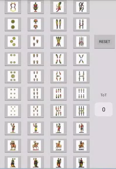 card counting napoletane cards Captura de tela 0