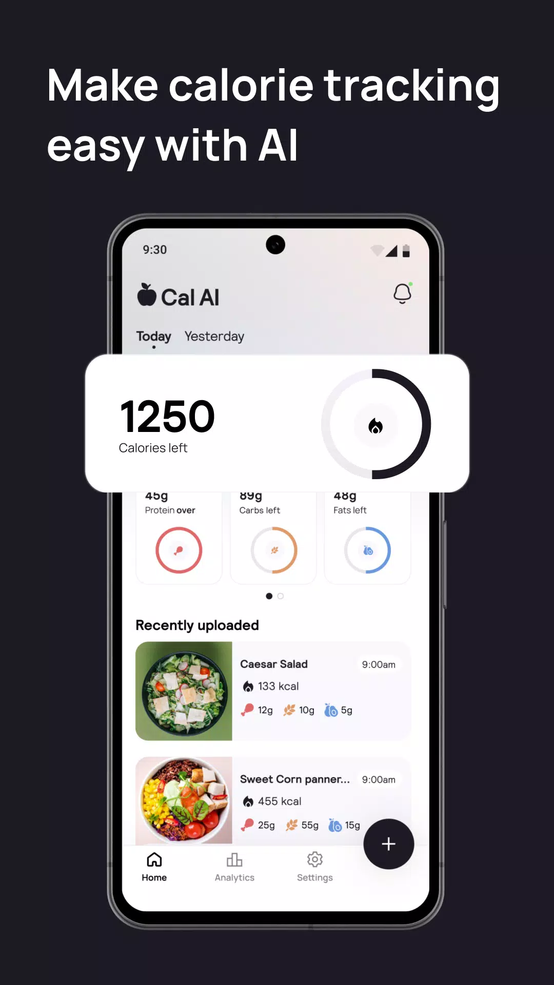 Cal AI স্ক্রিনশট 0
