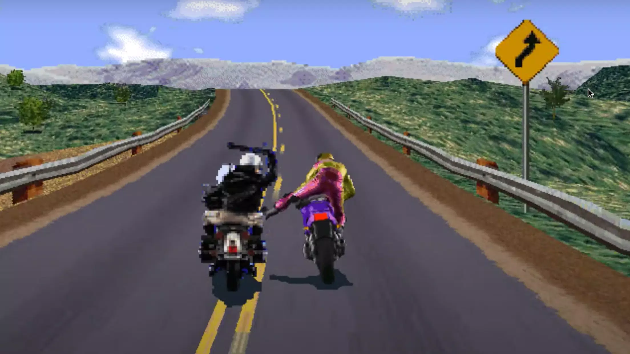 Road Rash ဖန်သားပြင်ဓာတ်ပုံ 1