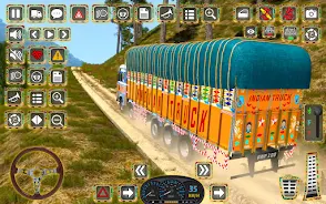 Indian Truck Offroad Cargo 3D ภาพหน้าจอ 0