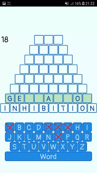 Schermata Words Pyramid 0