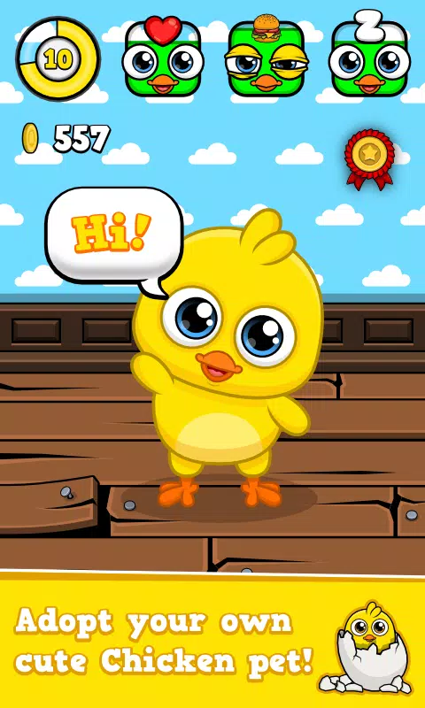 My Chicken - Virtual Pet Game スクリーンショット 0