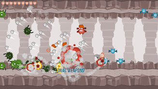 Cave Blast: Jetpack Shooter Tangkapan skrin 1