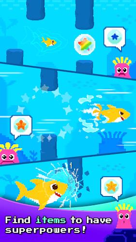 Baby Shark 8BIT : Finding Frie Ekran Görüntüsü 3