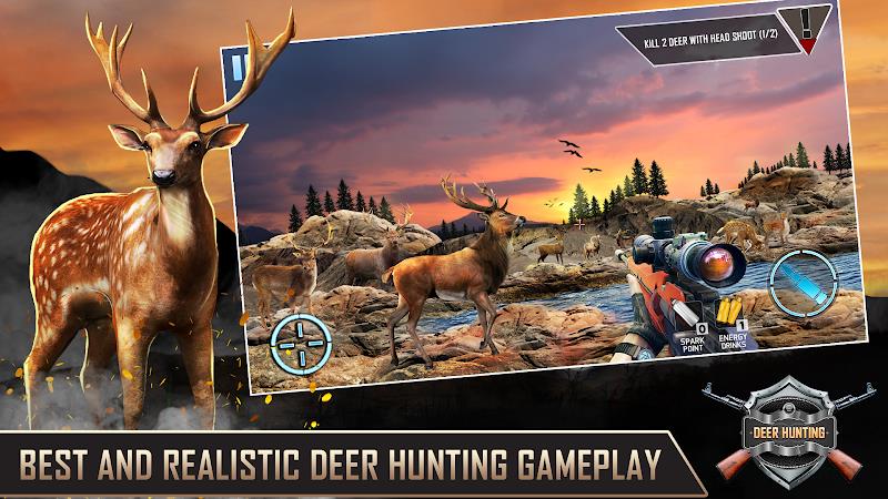 Deer Hunting Simulator Games Schermafbeelding 0