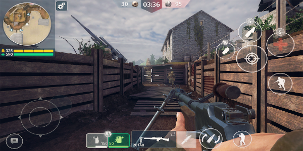 World War 2 - Battle Combat Mod Tangkapan skrin 2