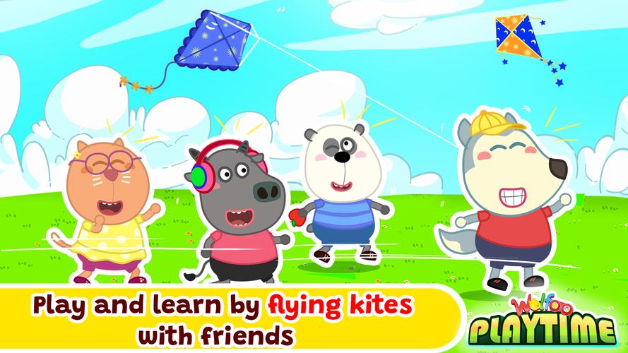 Wolfoo Playtime School Stories Capture d'écran 1