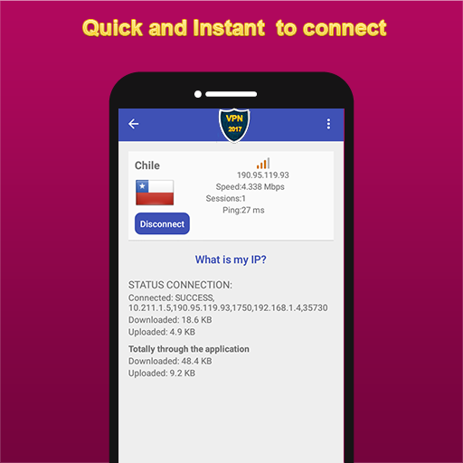 Free VPN Super VPN unlimited unblock proxy website Captura de tela 2