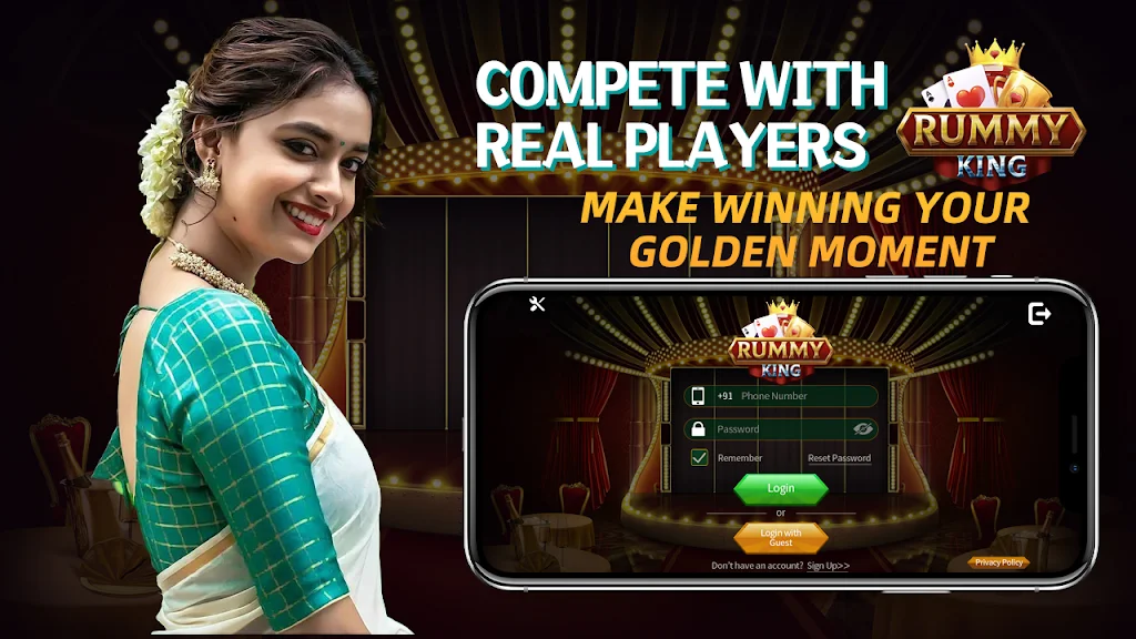 Rummy King -Play Indian Card Capture d'écran 1