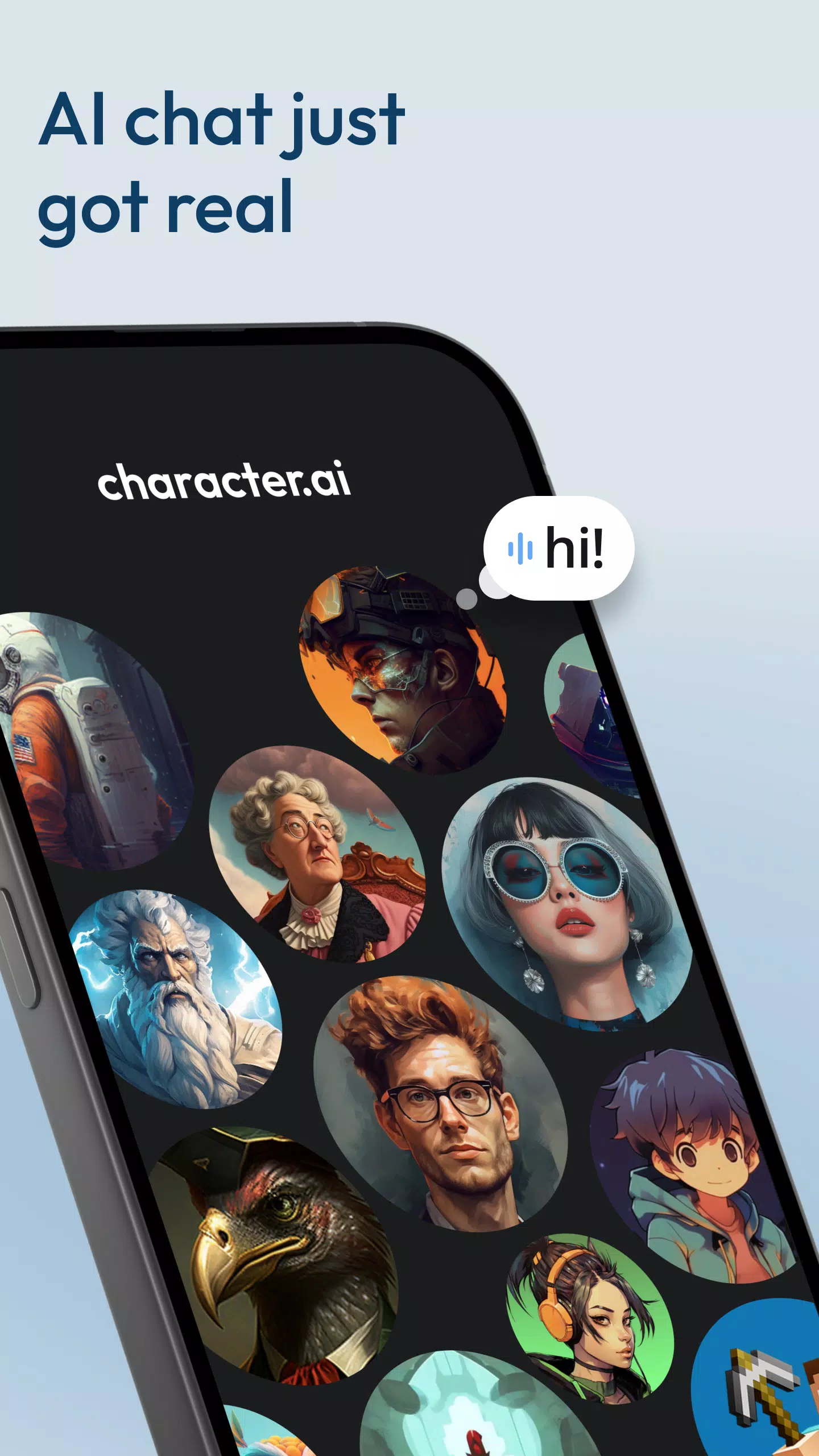 Character AI: Chat, Talk, Text Capture d'écran 0