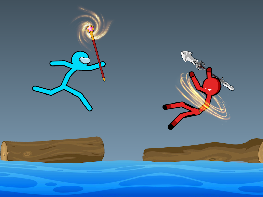 Stick-man Clash Fighting Game Screenshot 0