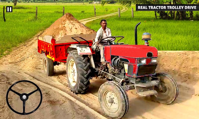 Tractor Trolley Cargo Tractor Tangkapan skrin 1