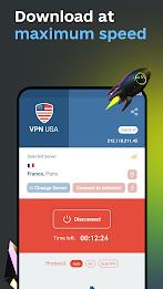 USA VPN - Obtenha IP dos EUA Captura de tela 3