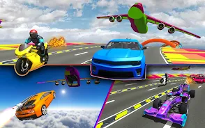 Rocket Car Racing Stunts ဖန်သားပြင်ဓာတ်ပုံ 0