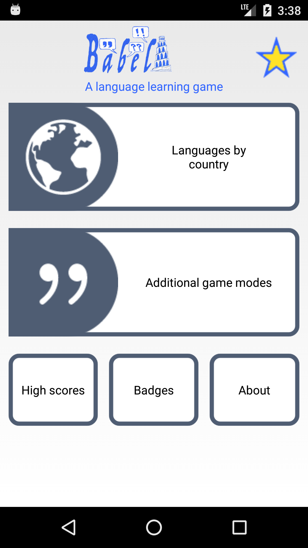 Babel - Language Guessing Game ဖန်သားပြင်ဓာတ်ပုံ 0