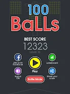 100 Balls - Tap to Drop the Co Captura de tela 0