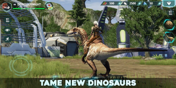 Dino Tamers - Jurassic MMO Captura de tela 1