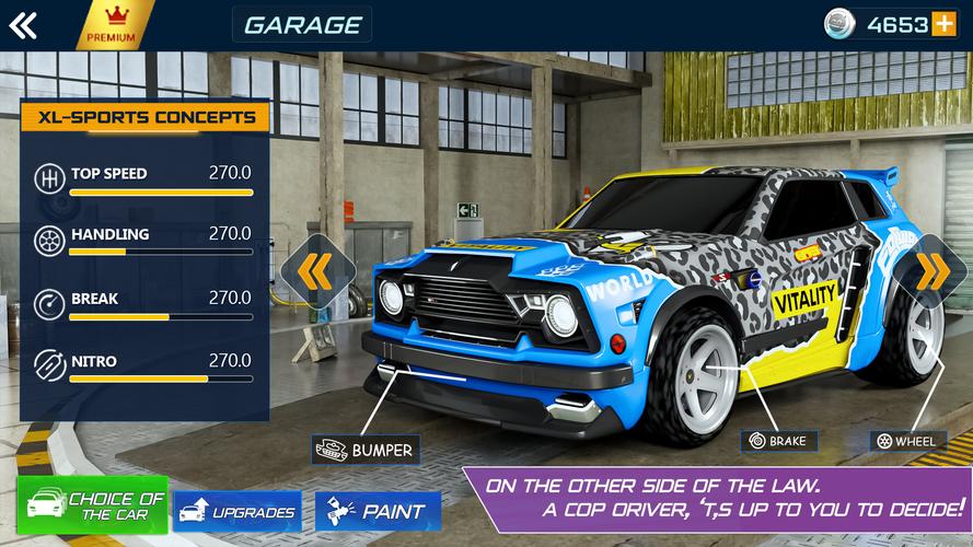 Rocket Car Racing Games 3D Captura de pantalla 3
