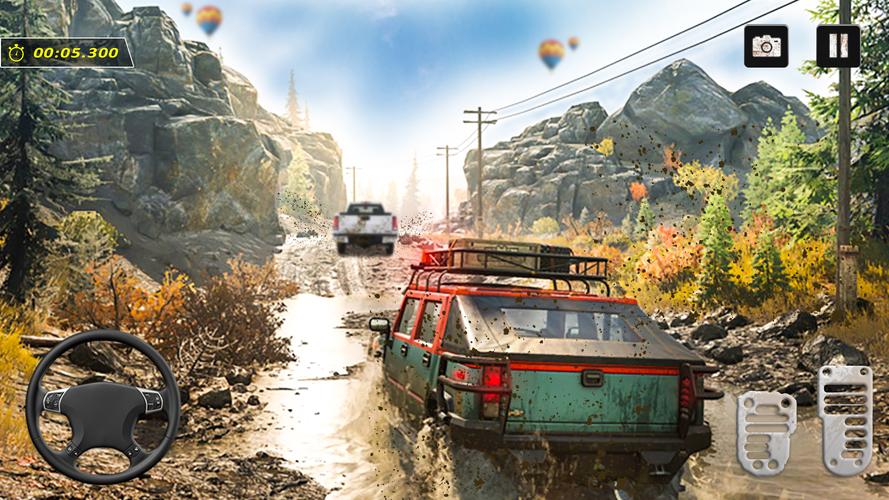 Mud Race Offroad Mudding Games 스크린샷 2