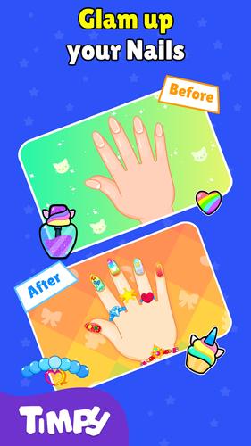 Nail Salon Games Acrylic Nails スクリーンショット 3