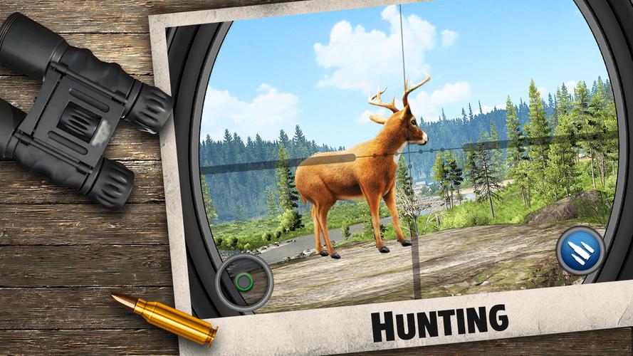 Forest Animal Hunting Games Captura de tela 2