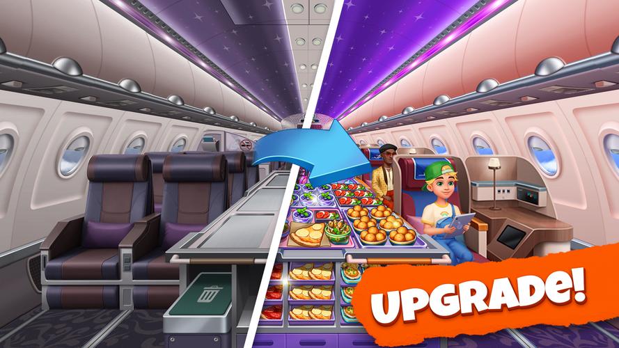 Airplane Cooking - Chef Game 스크린샷 2