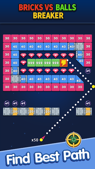 Bricks vs Balls Breaker Mod Zrzut ekranu 0