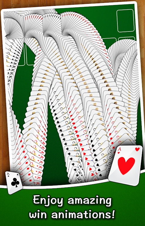 Solitaire FRVR - Big Cards Classic Klondike Game Screenshot 1