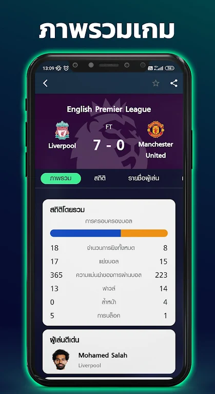 PugScore ดูผลบอลสด Ảnh chụp màn hình 3
