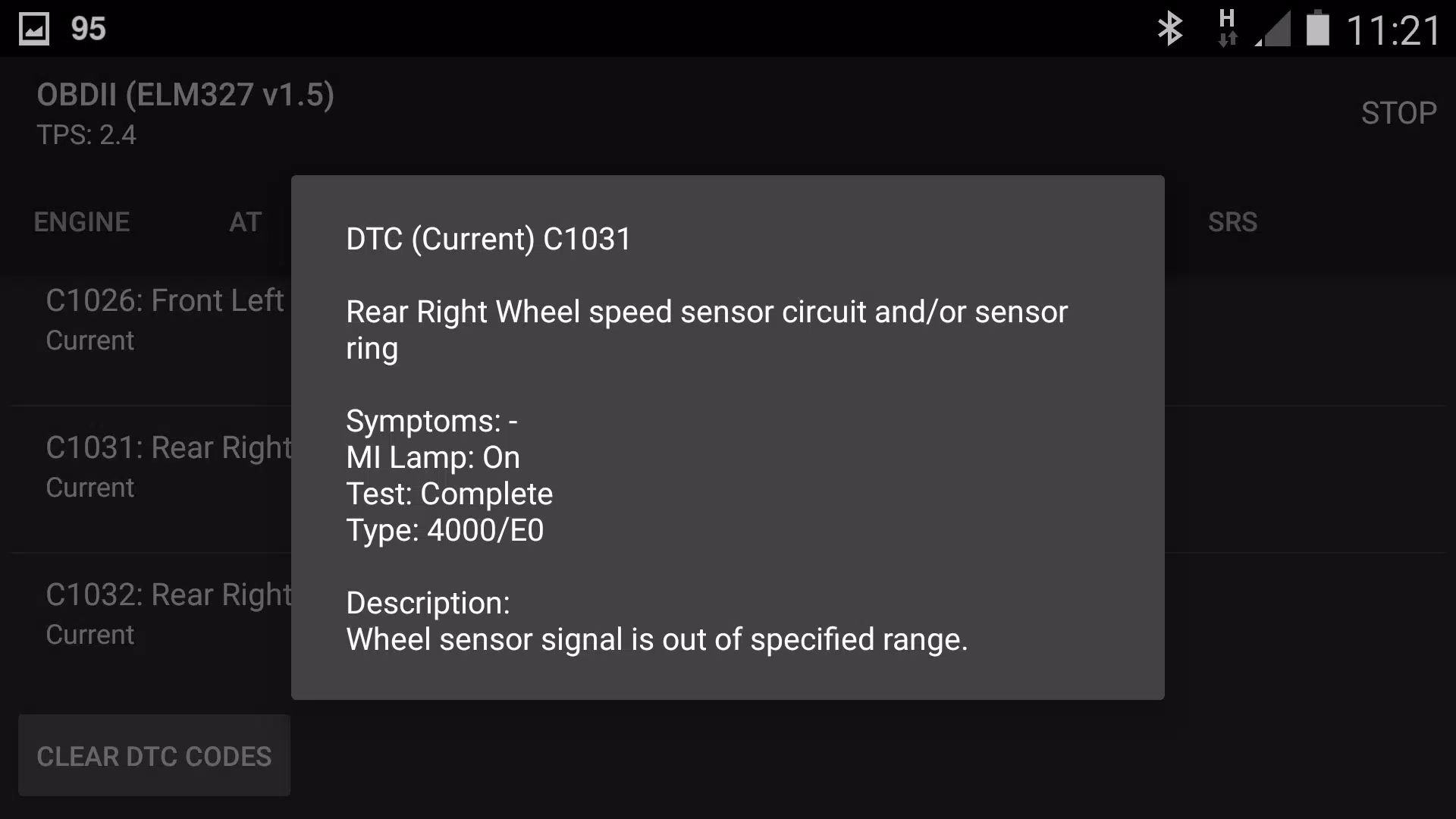 SZ Viewer: read DTC for Suzuki स्क्रीनशॉट 3