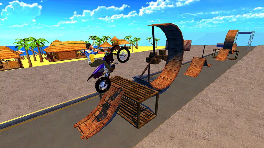 Racing Bike Stunts & Ramp Riding Screenshot 0