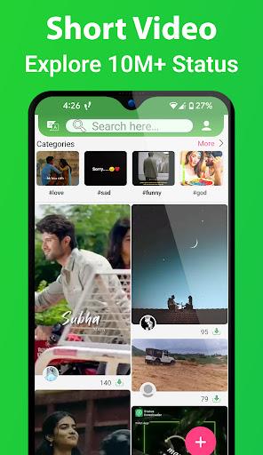 Status Download - Video Saver ဖန်သားပြင်ဓာတ်ပုံ 3