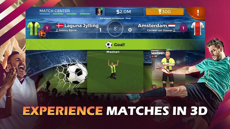 Pro 11 - Soccer Manager Game Schermafbeelding 1