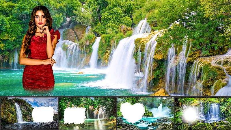 Waterfall Photo Editor frame Captura de tela 1