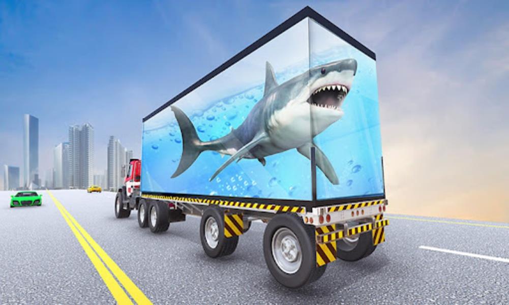 Sea Animal Transporter 2018: Truck Simulator Game Captura de tela 0