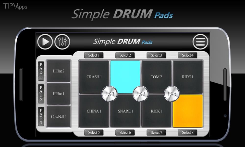 Simple Drums Rock - Drum Set Screenshot 1