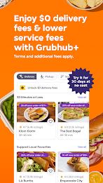 Grubhub: Food Delivery Zrzut ekranu 3