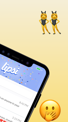 Lipsi - Anonymous messaging Ảnh chụp màn hình 1